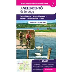    Velencei-tó és térsége kerékpáros térkép Frigória 1:50 000 