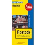 Rostock térkép Falk 1:20 000 