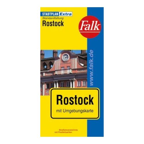 Rostock térkép Falk 1:20 000 