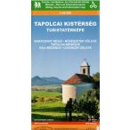   Tapolcai Kistérség turista térkép Térképskála 1:45 000 