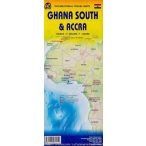 Ghana dél, Akra térkép ITM 1:1 980 000 