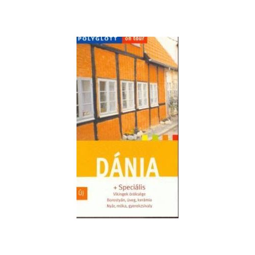 Dánia útikönyv Polyglott kiadó 