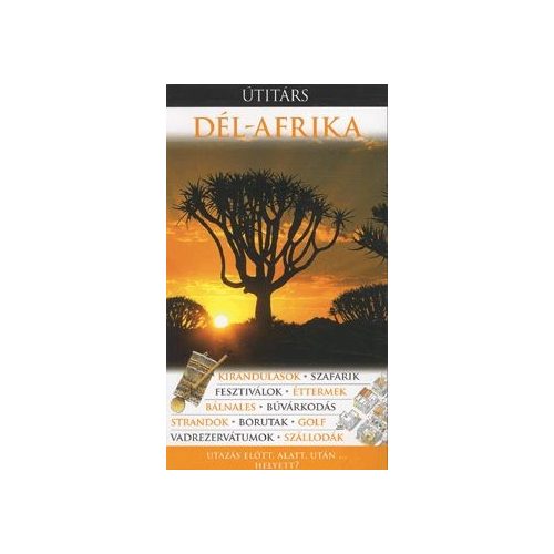 Dél-Afrika útikönyv Útitárs, Panemex kiadó  2007