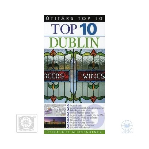 Dublin útikönyv Top 10 Panemex kiadó 