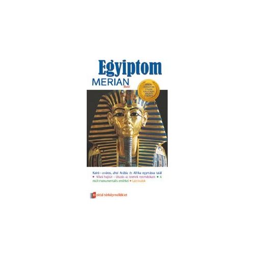 Egyiptom útikönyv Merian kiadó 
