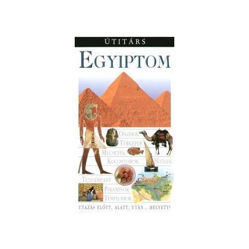 Egyiptom útikönyv Útitárs, Panemex kiadó 