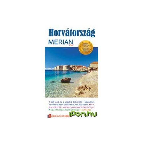 Horvátország útikönyv Merian kiadó 