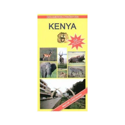 Kenya útikönyv Dekameron kiadó 