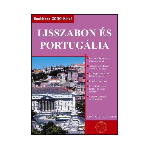  Lisszabon útikönyv, Lisszabon és Portugália útikönyv Booklands 2000 kiadó  2016