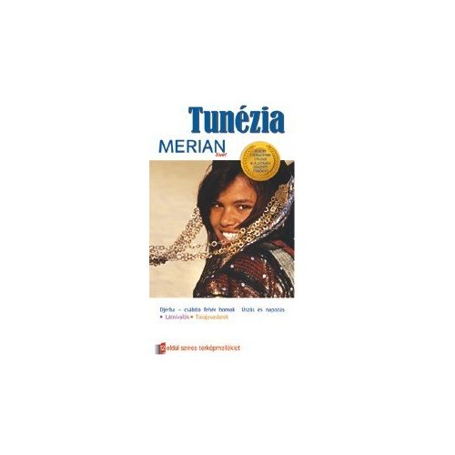 Tunézia útikönyv Merian kiadó 