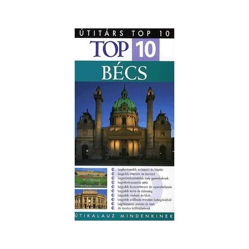 Bécs útikönyv Top 10 Panemex kiadó 