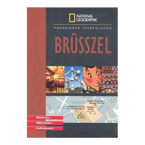 Brüsszel útikönyv National Geographic  