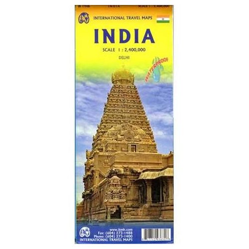India térkép ITM 1:2 100 000 