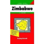 Zimbabwe térkép Freytag & Berndt 1:1 100 000 