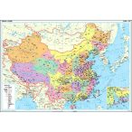   Kína közigazgatasi falitérkép Gizi Map 1: 1 000 000 100x70