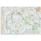Macedonia falitérkép Gizi Map 1:250 000 