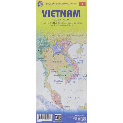 Vietnam térkép ITM 1:1 250 000 