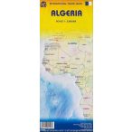 Algéria politikai térkép ITM 1:2 000 000 
