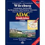 Würzburg térkép ADAC 1:15 000 