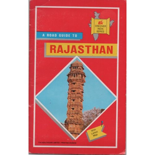 Rajasthan térkép és útikönyv angolul, Rajasthan várostérkép TTK Maps