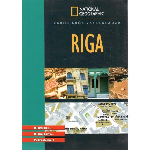 Riga útikönyv National Geographic városjáró kalauz