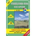 147. Laborc és Ung völgye turista térkép VKÚ 1:50 000 