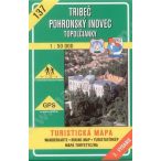 137. Tribecs, Zobor vidék turista térkép VKÚ 1:50 000 