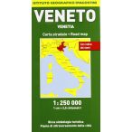 Veneto térkép Deagostini 1:250 000 