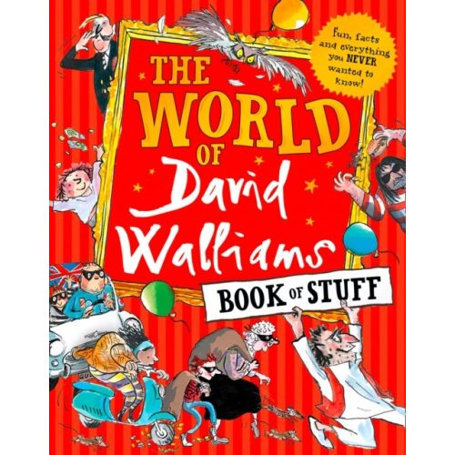 The World of David Walliams Book of Stuff könyv 2018 angol