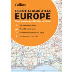 Európa atlasz Collins, Európa autós atlasz 1:1 Mio - 2022