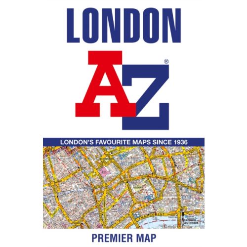 London térkép Premier AZ kiadó Teljes London várostérkép 2023