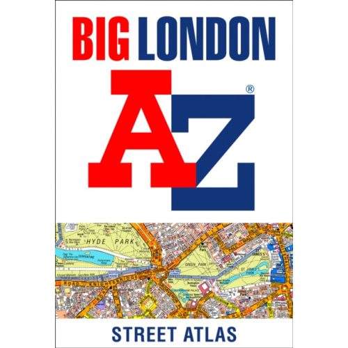 Nagy London atlasz AZ kiadó London várostérkép 2024