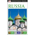   Russia útikönyv DK Eyewitness Guide, angol Oroszország útikönyv