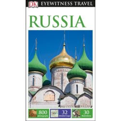   Russia útikönyv DK Eyewitness Guide, angol Oroszország útikönyv