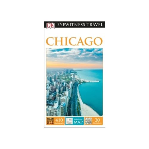 Chicago útikönyv DK Eyewitness Guide, angol 2017