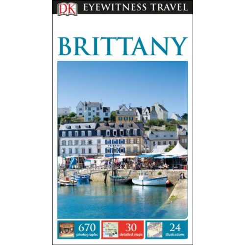 Brittany útikönyv DK Eyewitness Guide, angol 2017