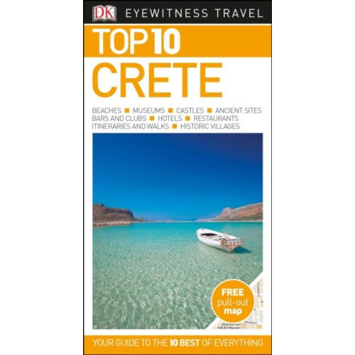 Crete DK Eyewitness Top 10 Kréta útikönyv angol 2018