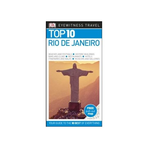 Rio de Janeiro útikönyv Top 10 DK Eyewitness Guide, angol 2018