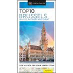  Brüsszel útikönyv, Brussels, Bruges, Antwerp, Ghent Top 10 DK Eyewitness Guide, angol 2019