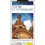   St Petersburg Top 10 DK Eyewitness Guide, Szentpétervár útikönyv, angol 2019