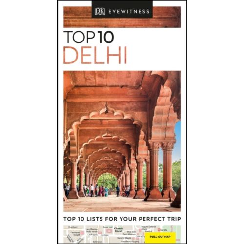 Delhi útikönyv Top 10 DK Eyewitness Guide, angol 2019