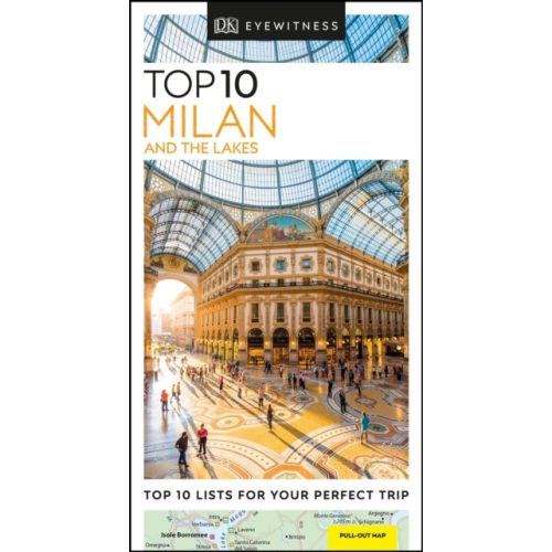 Milan & the Lakes Milánó útikönyv Top 10 DK Eyewitness Guide, angol 2020