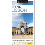   Lisbon Lisszabon útikönyv Top 10 DK Eyewitness Guide, angol 2021
