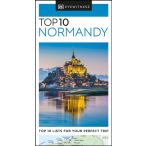   Normandy, Normandia útikönyv Top 10  DK Eyewitness Guide, angol 2022