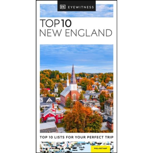 New England útikönyv Top 10  DK Eyewitness Guide, angol 2022
