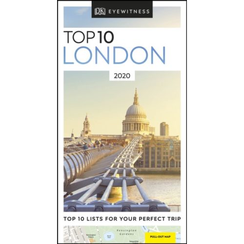 London útikönyv Top 10 DK Eyewitness Guide, angol 2021