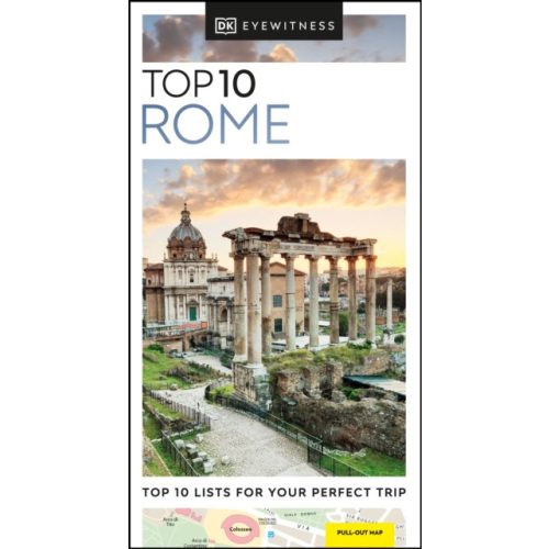 Rome Róma útikönyv DK Eyewitness Top 10 Rome angol 2021  