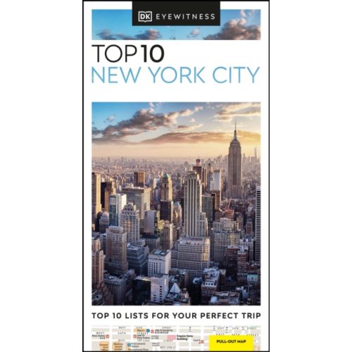 New York City útikönyv TOP 10 DK Eyewitness Guide, New York útikönyv angol 2022