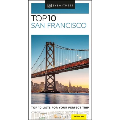 San Francisco útikönyv Top 10 DK Eyewitness Guide, angol 2022