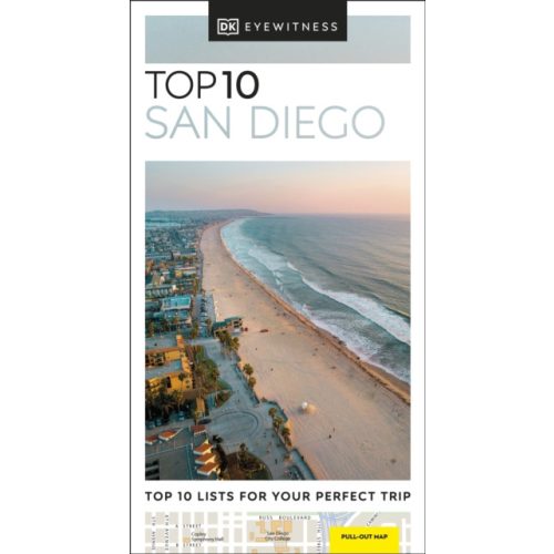 San Diego útikönyv Top 10 DK Eyewitness Guide, angol 2022